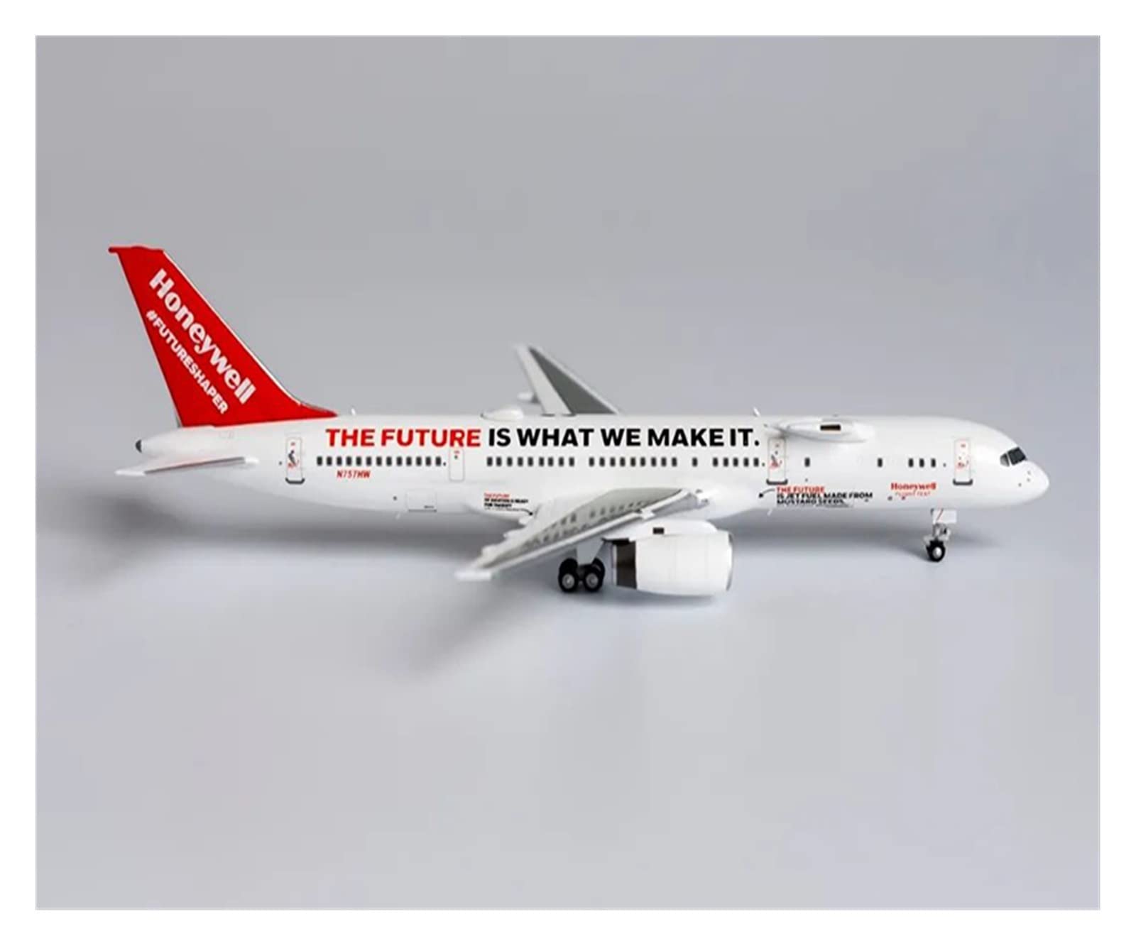 航空機モデル 1/400スケール Amazon.co.jp: ハネウェル 757 飛行試験航空機飛行機旅客 1/400